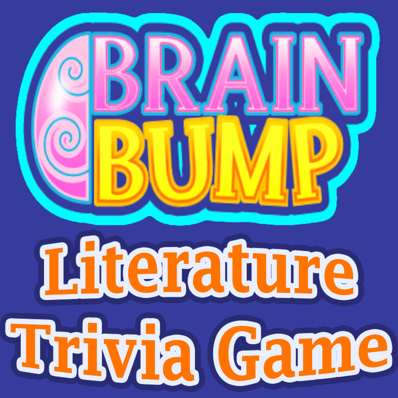 Brain Bump Literature Triva Game Logo